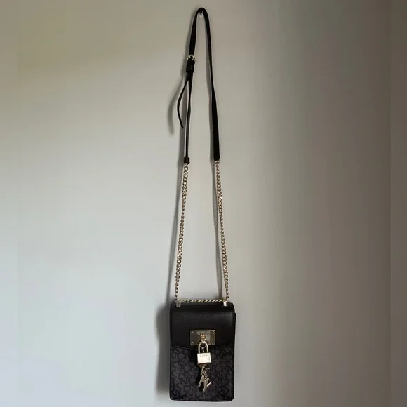 REAL DKNY MINI CROSSBODY BAG